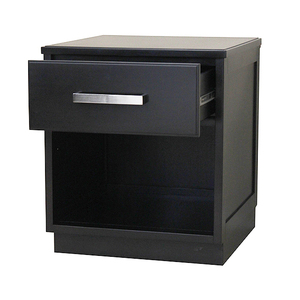 Mesa de Noche Moderna de Madera Maciza con Diseño Contemporáneo para Dormitorio, Hotel y Apartamento - Product Image 4