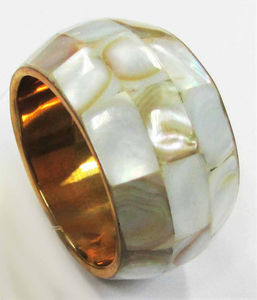 <b>Mother</b> of Pearl Napkin <b>Ring</b> Holder for Customized Size <b>Mother</b> of Pearl Inlay Brass Napkin <b>Ring</b> Decorate MOP Napkin <b>Ring</b> - Product Image 4