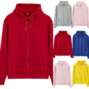 เสื้อฮู้ดมีซิปสำหรับผู้หญิง,เสื้อฮู้ดมีซิปแขนยาวผ้าฟรีซแขนยาวสำหรับผู้หญิงออกแบบได้ตามที่ต้องการ - Product Image 3