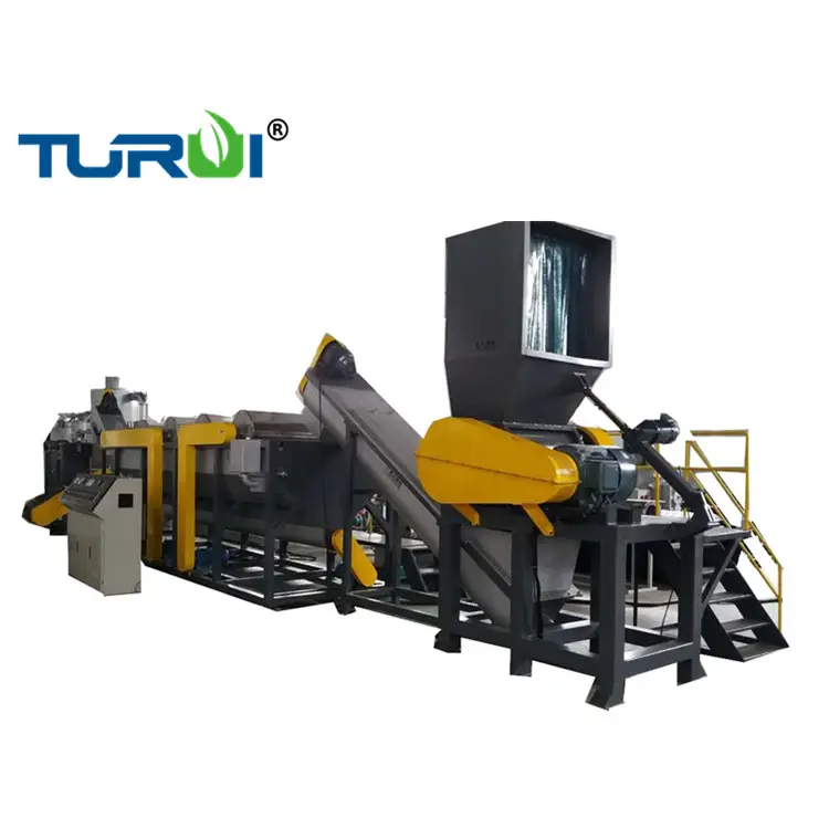 Turui-películas de plástico de pe y bolsas tejidas pp, máquina automática de producción y reciclaje de equipos de secador