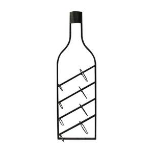 ที่แขวนขวดไวน์4ขวดที่วางไวน์วิสกี้โลหะที่เก็บเบียร์สำหรับบาร์/โรงแรม - Product Image 2