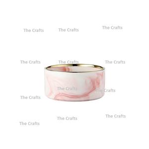 <b>Stainless</b> <b>Steel</b> And Marble <b>Dog</b> Feeding <b>Bowl</b> With Highest Quality Cat Food <b>Bowl</b> For Garden Decor Accessories - Product Image 4