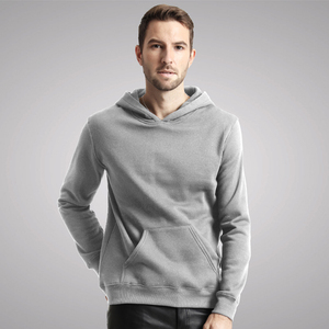 Sweat à capuche à manches longues pour homme, 50 coton, 50 Polyester, imprimé, surdimensionné, noir, vente en gros - Product Image 3