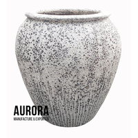 Bac à jardinage en argile noire, pot en pierre, STYLE ANTIQUE, célèbre année, le meilleur produit et le prix au VIETNAM