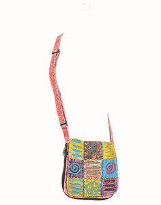 Bolsa de afeitar de estilo bohemio para pasaporte, bolso de hombro cruzado, HCPB 0046-a - Product Image 1