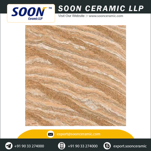 Newly Rustic Design 600x600 Porcelain Floor Tiles with Flowers & Plants Texture Acid-Resistant for Hotel Use - Product Image 6