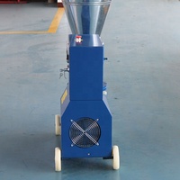 Presse à granulés de bois à matrice plate, capacité 60-100 kg/h, moteur 7,5 kW, 380 V, économie d'énergie, marque TOPS