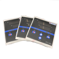 Etiqueta de Policarbonato PC Impresa en Offset UV, Laminada y con Relieve a Todo Color, Forma Personalizada, Adhesivo Fuerte, Grosor de 0.15-0.25mm