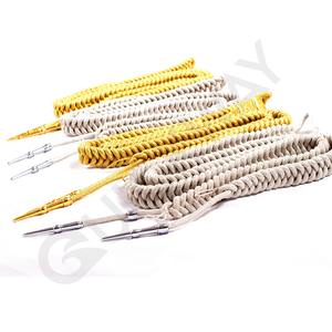 ลวดแท่ง Aiguillette คุณภาพสูงพิธีการเครื่องแบบ Aiguillette สีทองทองสองเคล็ดลับ - Product Image 3