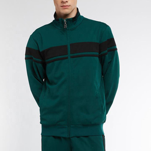 Hommes lâche ajusté personnalisé sweat-shirt en gros personnalisé veste survêtement pantalon de survêtement 2020 - Product Image 6