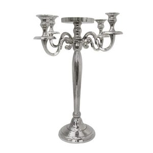 Bougeoir en métal décoratif fait à la main Bougeoir pliant à 5 bras - Product Image 1