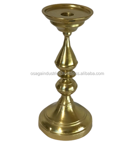 Soporte de la vela púrpura pequeña de METAL vela pilar para uso en el hogar mesa de jardín decoración vela titular de la decoración de la fiesta - Product Image 3