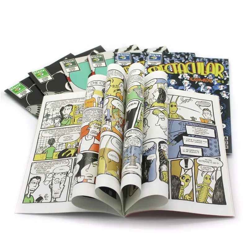 Hoge Kwaliteit Manga Boeken Hardcover Stripboek Afdrukken Full Color Met Beste Service En Lage Prijs
