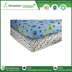 Drap en coton biologique certifié CPSC pour berceau Drap de berceau certifié GOTS avec étiquette et emballage personnalisés avec logo imprimé - Product Image 3