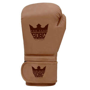 Gants de boxe en cuir marron, meilleurs gants de combat et gants de Kickboxing pour hommes - Product Image 3