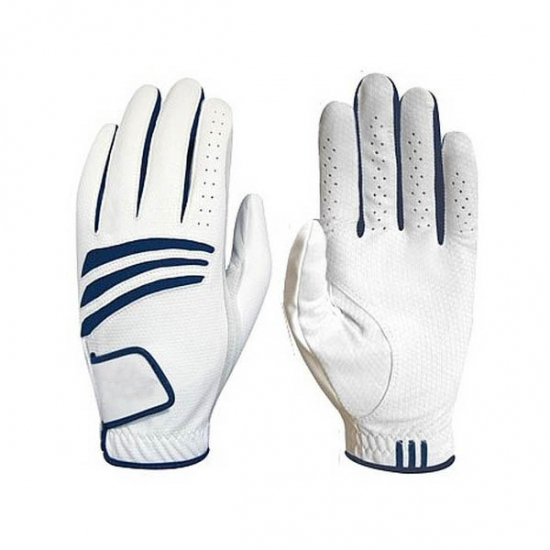 Высококачественные кожаные спортивные перчатки для гольфа с логотипом под заказ