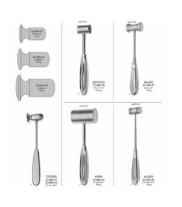 Maillets Chirurgicaux Doyen Acier Inoxydable 120 Grammes - Product Image 4