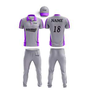 Combo/Kit de uniforme de grillo personalizado, camiseta y pantalón gris con diseño personalizado, logotipo personalizado - Product Image 4