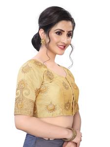 Très attrayant indien femmes concepteur broderie pierre travail hauts prêts Blouses fête porter mariage dernières dames porter chemisier vêtements - Product Image 6