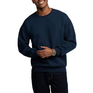 2022 Unisex EverSoft 100% Cotton <b>Fleece</b> Crew Sweatshirt Hoodies Printed 3D <b>Pattern</b> Embroidered Technique Sizes 6XL for Men <b>Women</b> - Product Image 3
