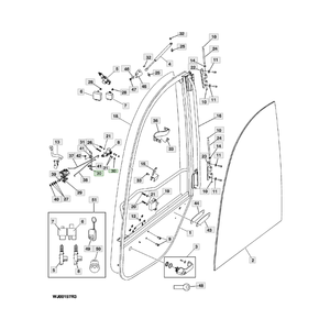 Tuerca genuina 14M7264 para Tractor John Deere Sujetador duradero de alta resistencia para montaje seguro de motor y maquinaria - Product Image 5
