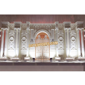 Escenario de Fibra Moderno para Bodas, Escenario de Fibra de Lujo para Recepciones en Hamilton, Ceremonia Asiática de Gran Importancia, Decoración de Boda Marroquí, EE. UU. - Product Image 1