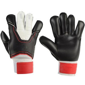 Gants de gardien de but professionnels à impression personnalisée Vente en gros Équipement de sport de protection des mains en cuir PU avec matériau en latex - Product Image 4