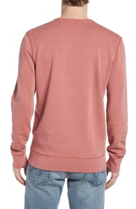 Vente en gros de sweats à capuche en coton 100% à col rond, unis, personnalisés, doublés de polaire pour hommes, pour l'hiver - Product Image 2