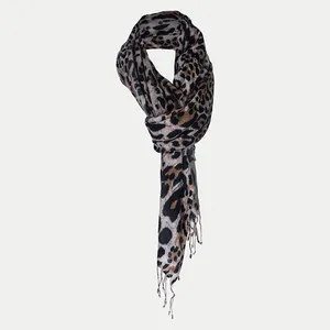 Дизайнерский шарф, распродажа, 100% кашемировый шарф с принтом животных, женский шарф, распродажа