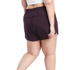 Pantalones Cortos Deportivos de Verano, Cintura Alta, Talla Grande, Elásticos, Tejidos, Transpirables, de Algodón, de Alta Elasticidad - Product Image 6
