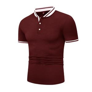 เสื้อโปโลแขนสั้นสีดำปักลายสำหรับผู้ชายเสื้อ2025ขนาดพิเศษโลโก้ออกแบบได้ตามต้องการ - Product Image 5