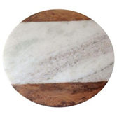 Planche à découper jetable en pierre et en bois de style naturel avec poignée Blocs à découper pour la cuisine - Product Image 6