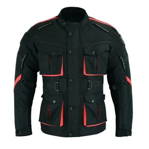 Men's Motorcycle Waterproof Cordura Textile Jacket Motorbike CE New Outdoor Wear Ski Mens Softshell Jacket Custom Windbreaker