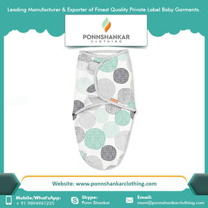 <b>Muslin</b> <b>Baby</b> Blankets Wholesale High Quality Adjustable Swaddle Wrap - Product Image 5