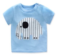 2021 venta al por mayor de alta calidad 100% algodón o-Cuello de los niños de manga corta niños camisetas camiseta en blanco para niños