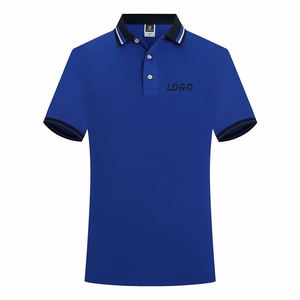 Polo informal de manga corta para hombre, camisa con logotipo personalizado, de negocios, con nombre de organización, de verano - Product Image 3