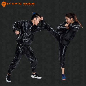 Traje de Sauna profesional de manga larga para mujer, traje de neopreno con cremallera frontal, nuevo estilo - Product Image 5