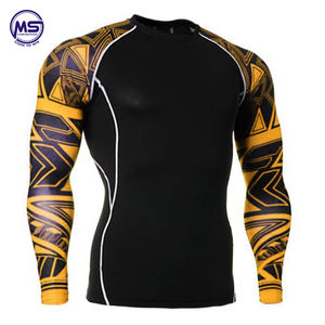 เสื้อกีฬาแขนยาวแบบเต็มตัวสำหรับผู้ใหญ่เสื้อรัดรูปพิมพ์ลายได้ตามต้องการ - Product Image 4