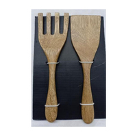 INDART EXPORT Ensembles de couverts artisanaux en bois, comprenant fourchette et spatule, pour le voyage et la rentrée scolaire, Meilleures ventes, Faible MOQ, Uttar Pradesh