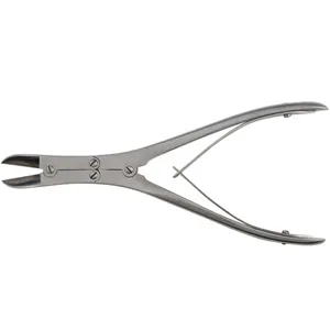 Fórceps de corte de hueso Ruskin-Liston, instrumentos ortopédicos médicos de acero inoxidable de alta calidad de 18,5 cm