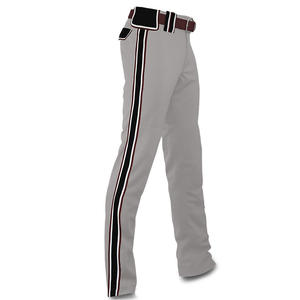 Pantalon de Softball à rayures pour hommes, avec fond en Polyester pour baseball, vente en gros, - Product Image 2