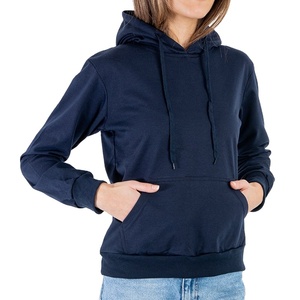 Nueva moda mujer sudaderas con capucha y sudaderas pulóver 100% algodón tejido polar de alta calidad OEM exportación calidad orientada logotipo personalizado - Product Image 1