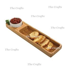 Bandeja de madera de diseño maravilloso para servir con forma cuadrada, bandeja de café para servir comida en restaurante de calidad superior - Product Image 6