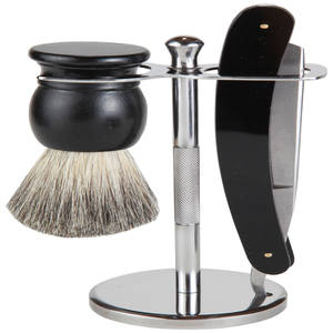 Juego de afeitado de estilo lujoso, para afeitado en húmedo, nuevo - Product Image 1