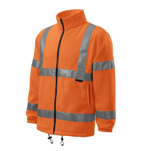 Hi Vis vestes réfléchissantes détachables Construction uniforme vestes de sécurité de sport complètes en coton vestes réfléchissantes pour hommes - Product Image 2