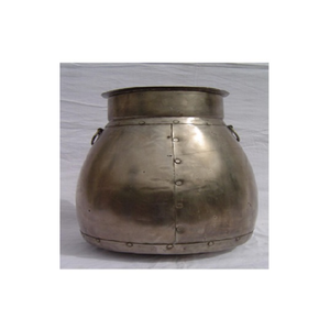 Brass Outdoor Decorative Garden Flower Planter - Product Image 1