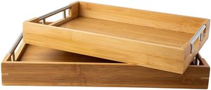 Plateau en bois pour le service du petit-déjeuner Décoration de la maison Restaurant Hôtel Fabricant et fournisseur d'Inde - Product Image 4