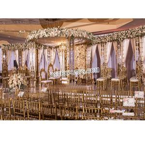 มณฑปกระจกเงาอันงดงามสำหรับงานแต่งงานอินเดีย สถานที่จัดงานแต่งงานสุดหรู มณฑปเจ้าหญิง มณฑปงานแต่งงานอินเดียแบบทันสมัย NEWYORK - Product Image 1