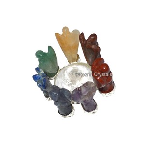 เครื่องกำเนิดพลังบำบัดจักระพร้อมอัญมณีและเฟิงสุ่ยสำหรับตกแต่งบ้าน - Product Image 1