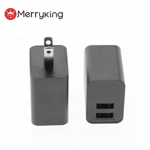 Hot Selling Dual Port 5V 2A 2.5A UL FCC Ladegerät Handy Smartphone US Wand ladegerät für iPhone 11 Universal Travel Adapter